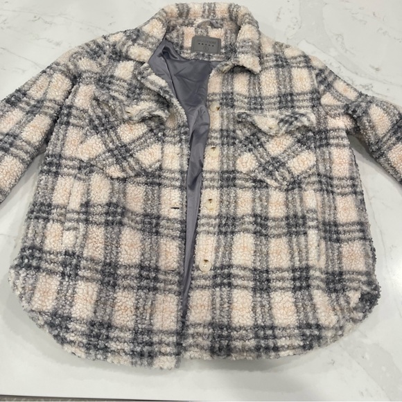 NWOT Blank NYC plaid lined oversized coat - Picture 7 of 16